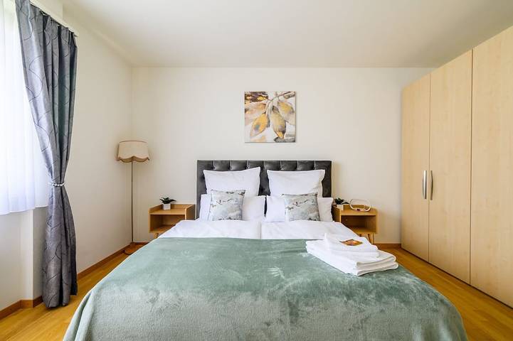 Apartamento de vacaciones para 6 personas, con jardín y balcón - 1