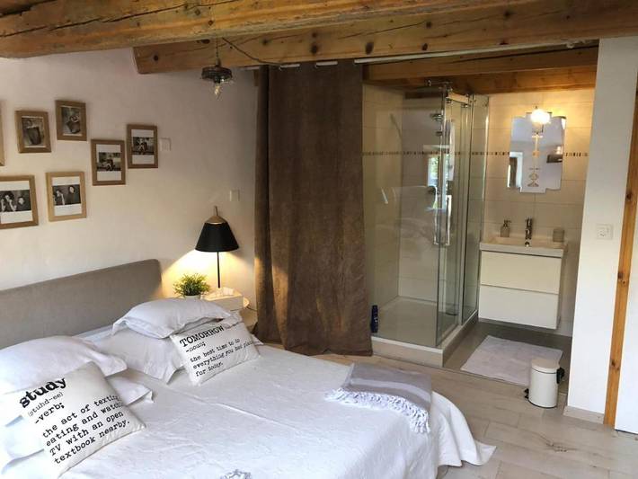 Chambre d’hôte pour 4 personnes, avec jardin ainsi que terrasse et vue, animaux acceptés dans Canton de Neuchâtel - 4