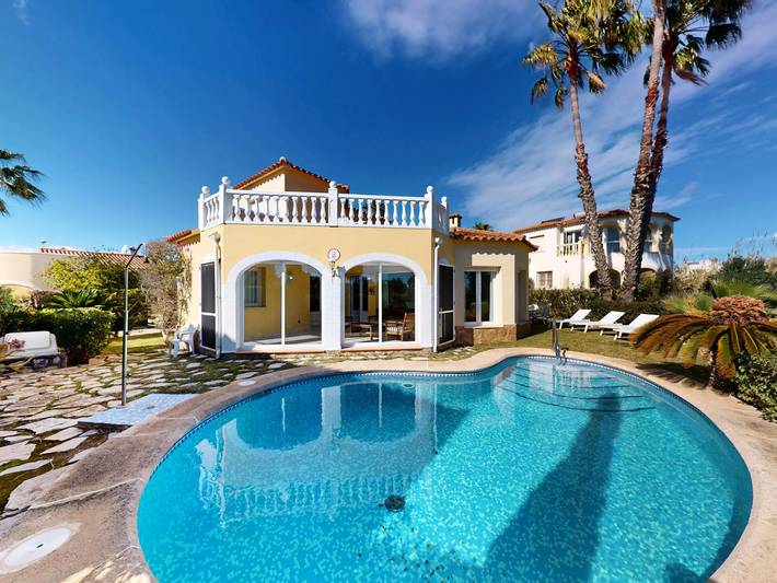 Villa pour 6 personnes, avec jardin à Oliva