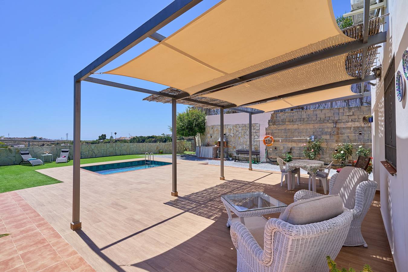 Finca 'El Granado' mit Meerblick, Privatem Pool und Wi-Fi in Rio Chillar, Frigiliana