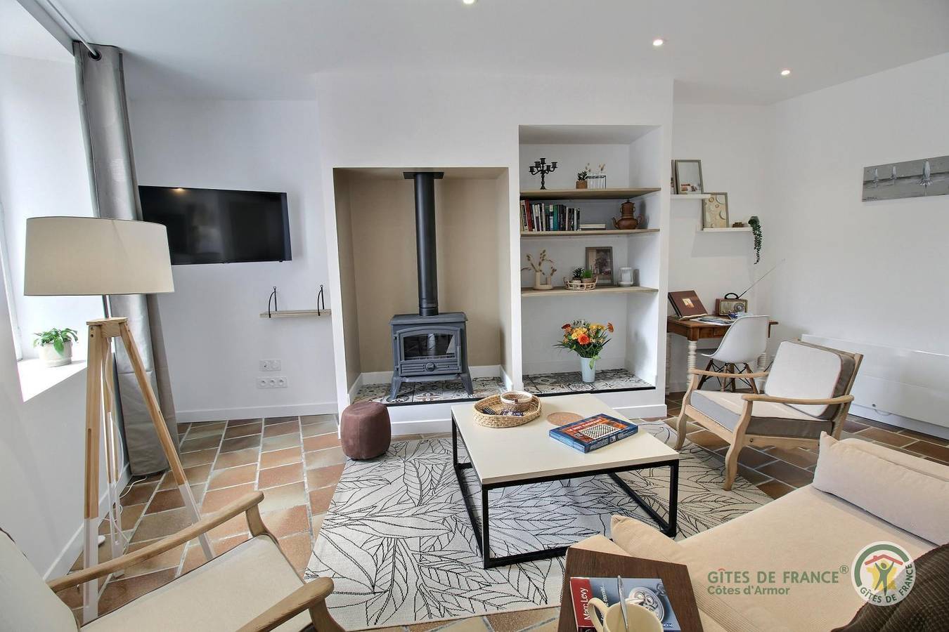 Ker'Luane in Lézardrieux, Rosa Granitküste