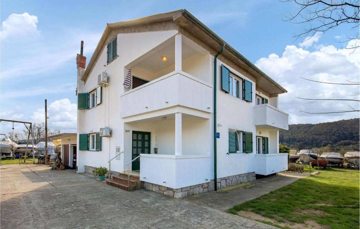 Entire apartment, Apartments Nedo - private parking: in Supetarska Draga, Rab