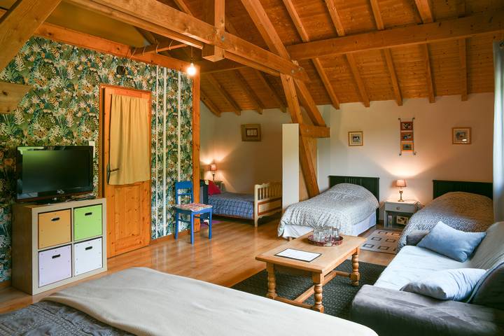Chambre d’hôte pour 5 personnes, avec sauna et jardin en Savoie - 4