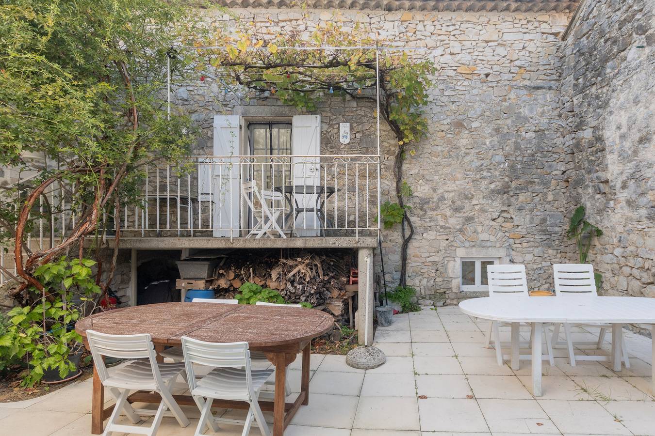 Ferienhaus 'Chez L'Oncle' mit Klimaanlage in Gras, Privas