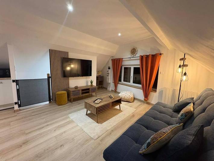 Gîte pour 4 personnes, adapté aux familles dans Haspres