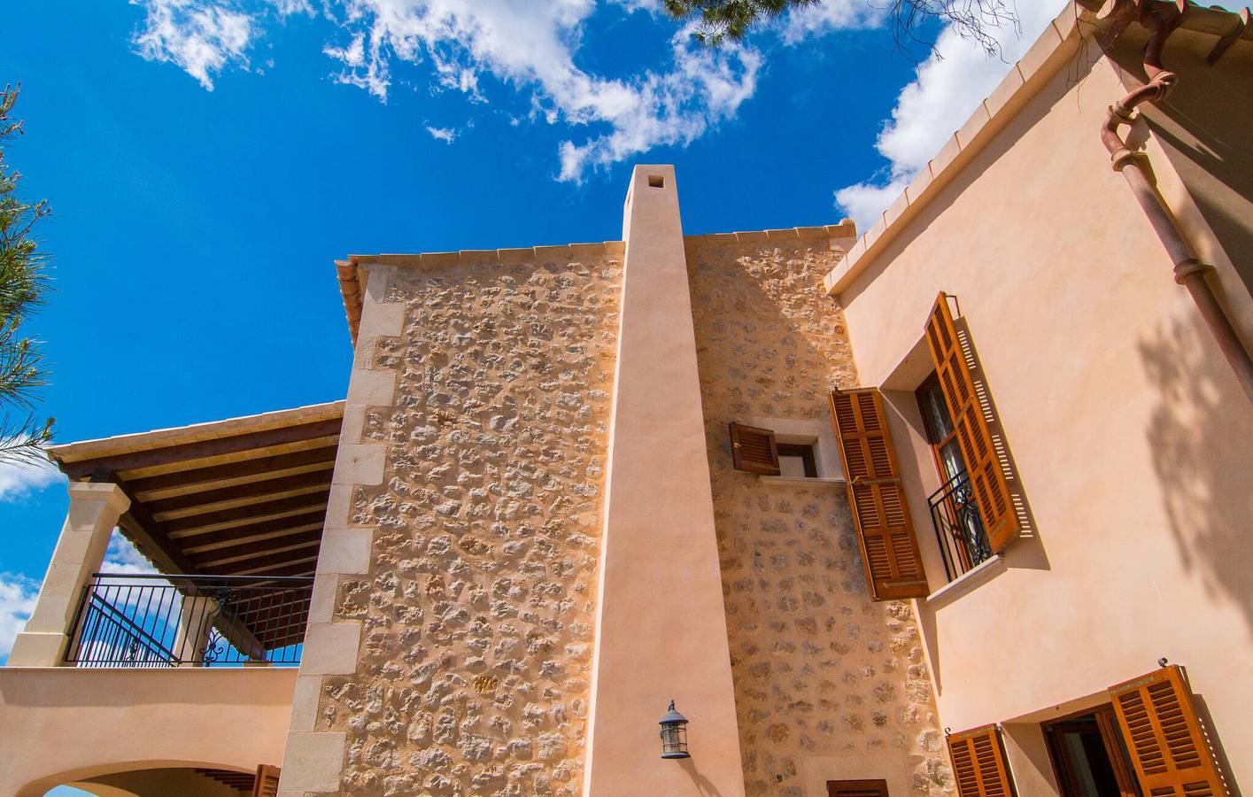 Paradies mit Meerblick, Pool und Grill in Manacor, Mallorca Osten