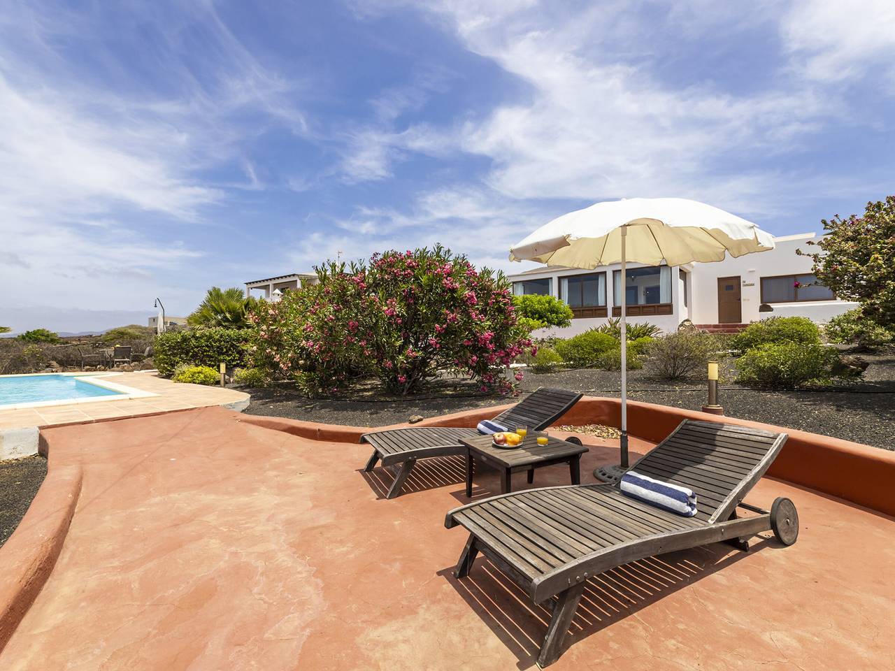 Ganze Wohnung, Ländliche Wohnung in Las Breñas mit Pool und Terrasse in Las Breñas, Yaiza