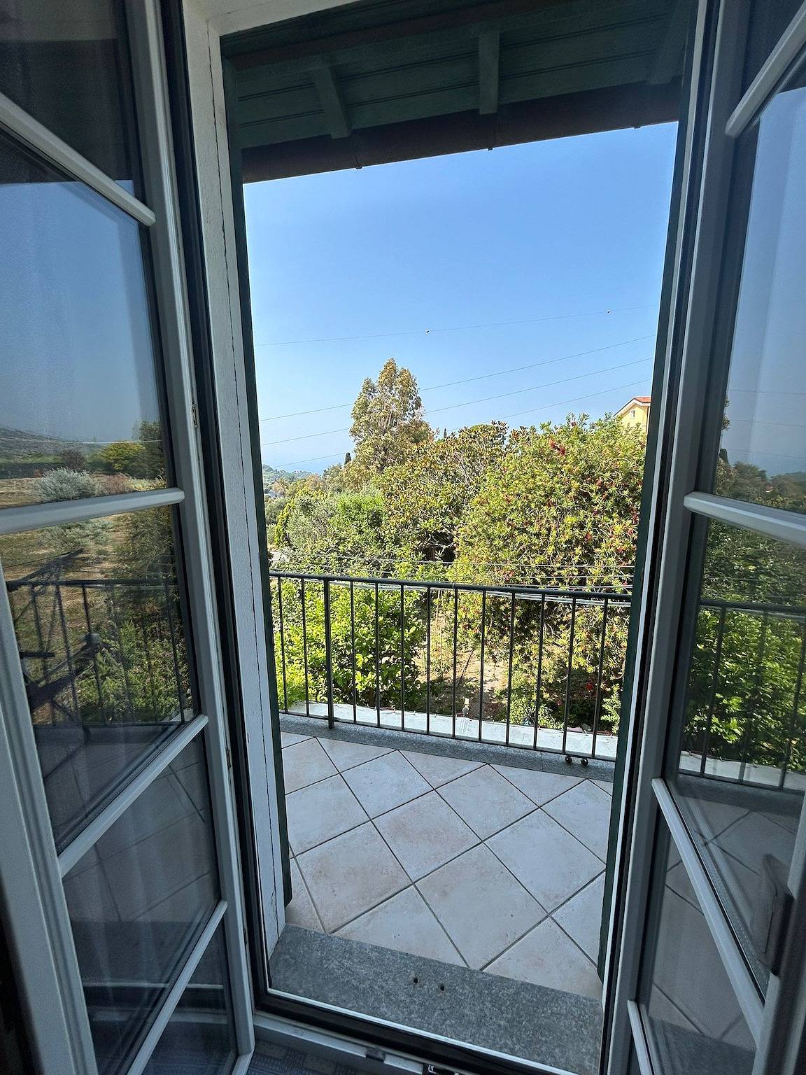 Kamer 'Agapante' met zeezicht, privéterras en Wi-Fi in Sasso di Bordighera, Bordighera