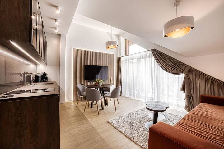 Ferienwohnung für 5 Personen, mit Ausblick und Balkon in Vysoké Tatry