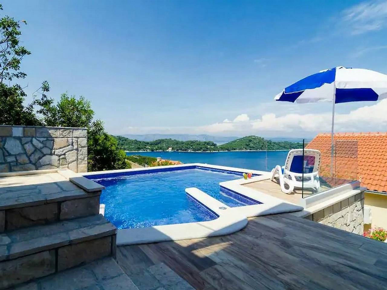 Ganze Wohnung, 2-Zimmer-Ferienwohnung am Strand Sobra, Mljet A-22926-a in Mljet