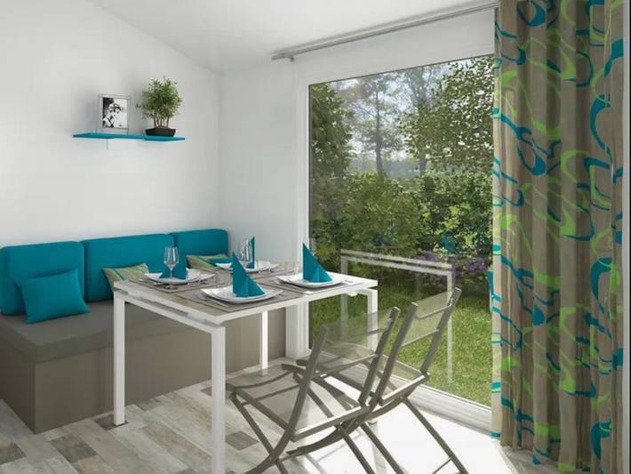 Mobil home pour 5 personnes, avec bassin pour enfant à Seillac - 4