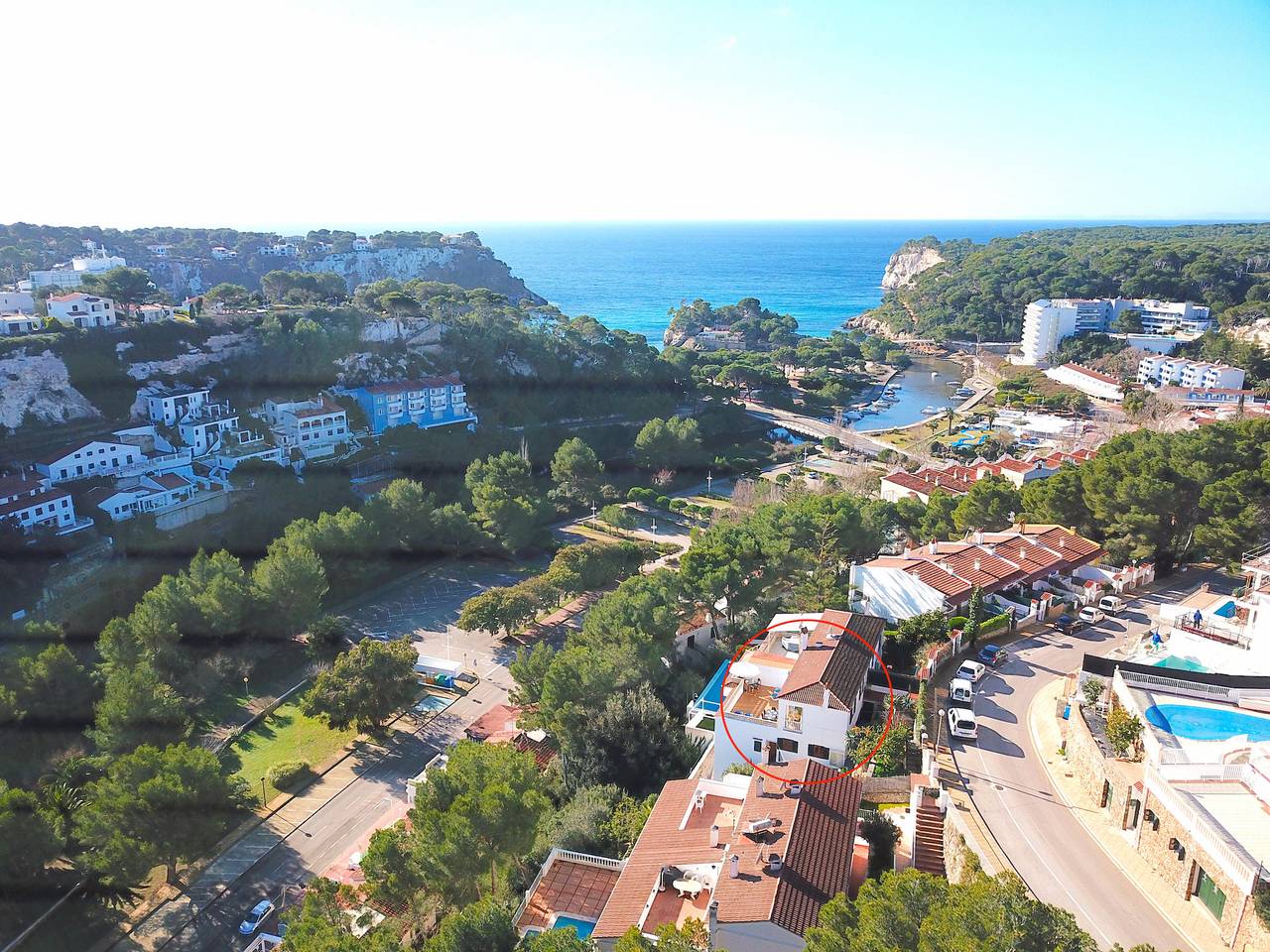 Geheel appartement, Vakantieappartement voor 6 personen met terras in Serpentona, Ciutadella