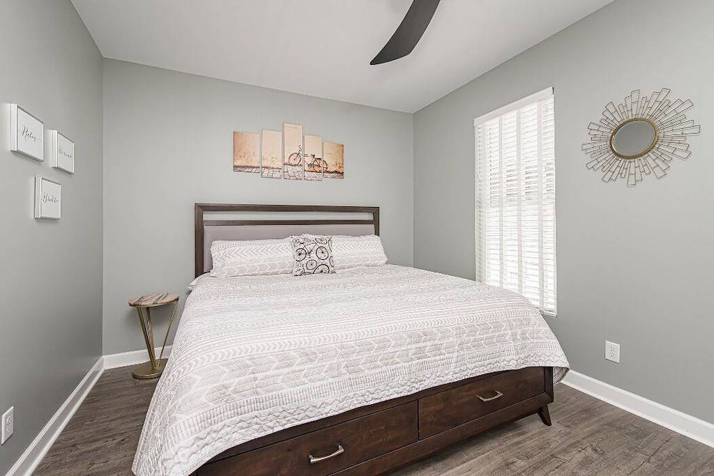 The Cycle Inn - auf dem Monon Trail in der Innenstadt von Indy in Indianapolis, Indiana