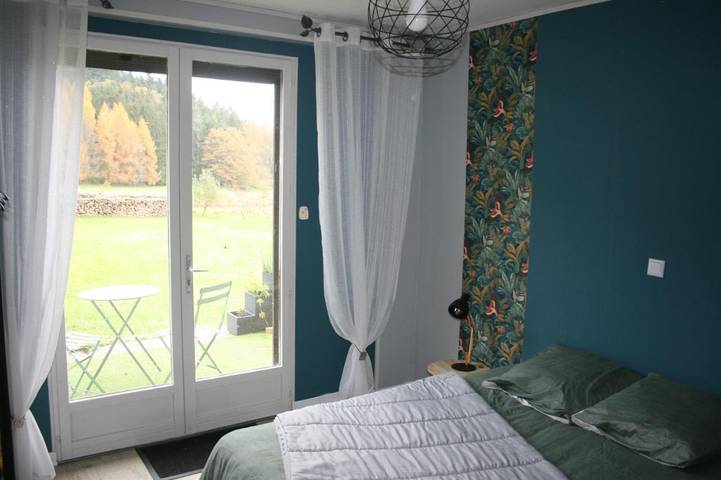 Appartement de vacances pour 4 personnes, avec jardin et vue