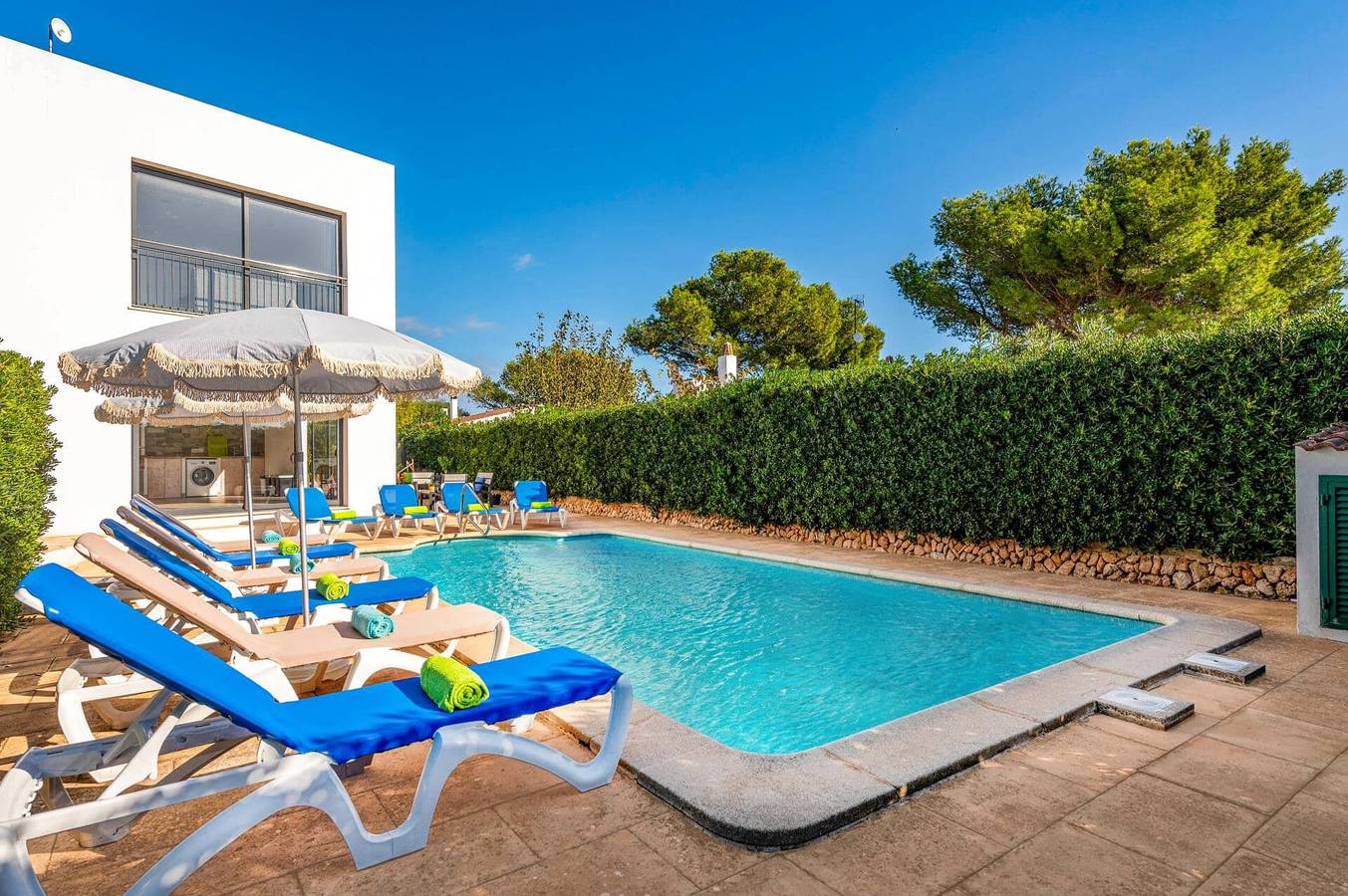 Chalet para 10 personas con jardín in Cala Blanes, Ciudadela