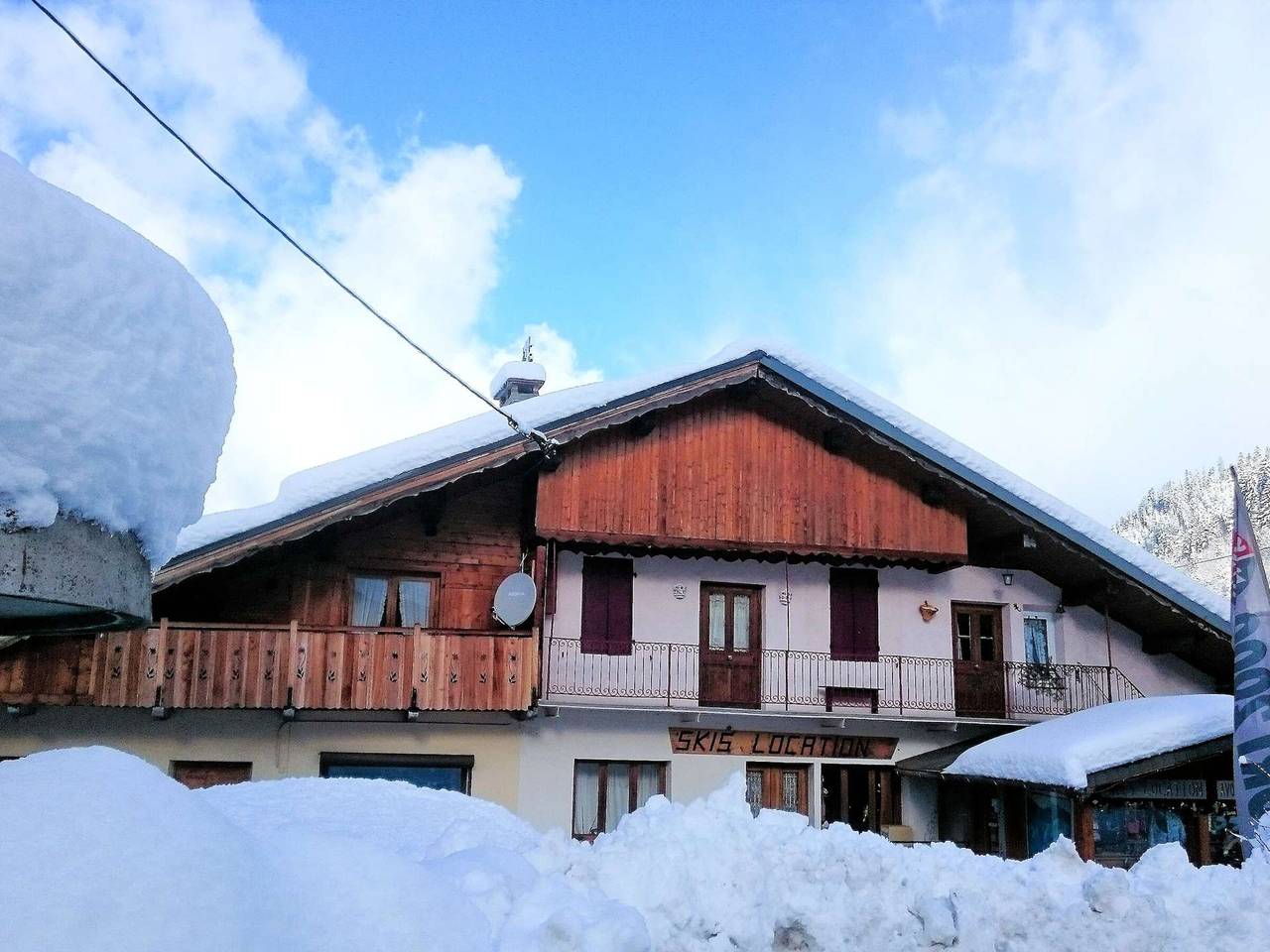 Apartamento entero, Apartamento acogedor para 6 personas con balcón soleado y local para esquís in Arêches, Beaufort (Rhône-Alpes)