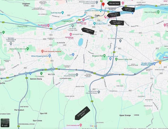 Maison d’hôte pour 2 personnes, avec vue à Cork - 3