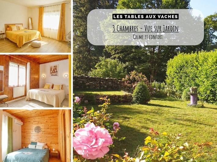 Maison d’hôte pour 2 personnes, avec terrasse ainsi que vue et jardin