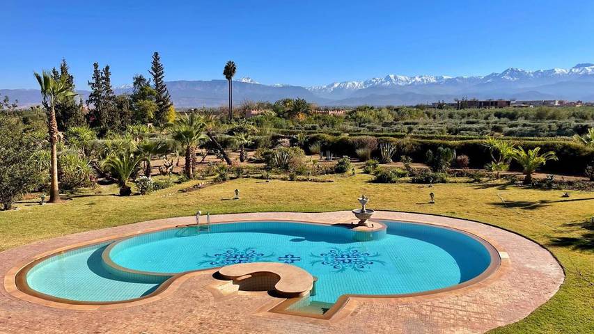 Maison d’hôte pour 2 personnes, avec piscine ainsi que jardin et sauna à Tahannaout - 3