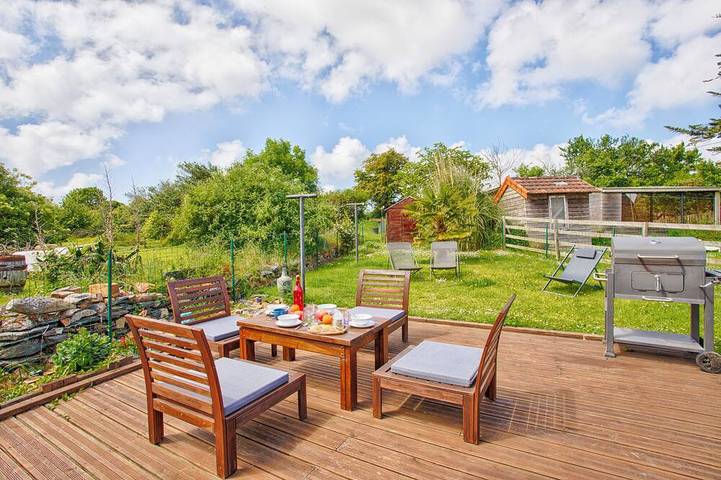 Maison de vacances pour 4 personnes, avec terrasse et jardin, animaux acceptés - 1