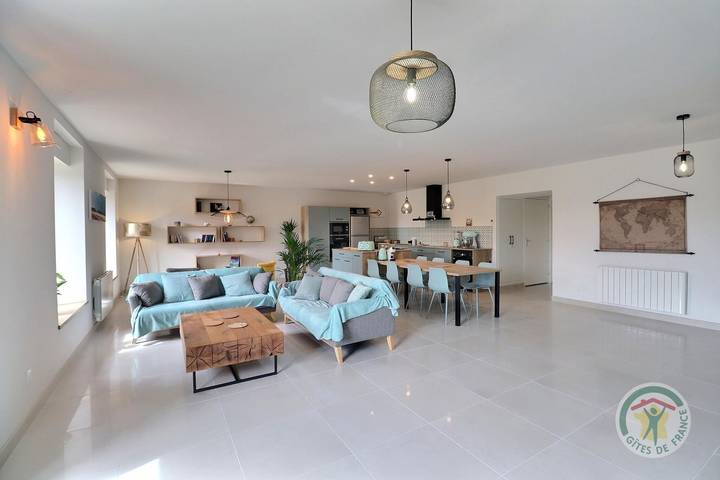 Gîte pour 6 personnes, avec jardin, animaux acceptés à Saint-Coulomb - 2