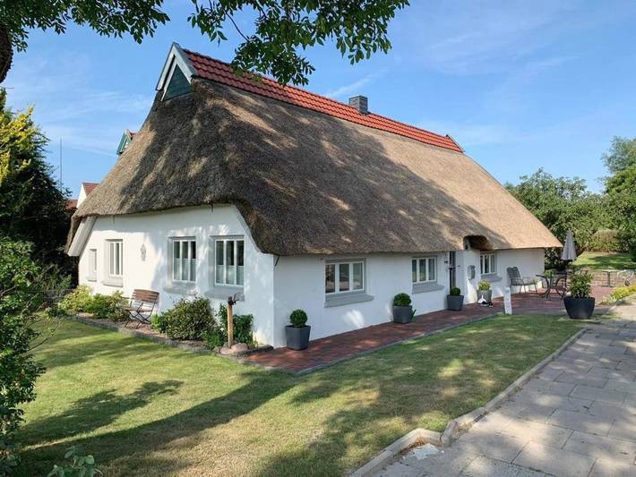 Ferienhaus für 6 Personen, mit Terrasse und Garten sowie Ausblick in Elsfleth