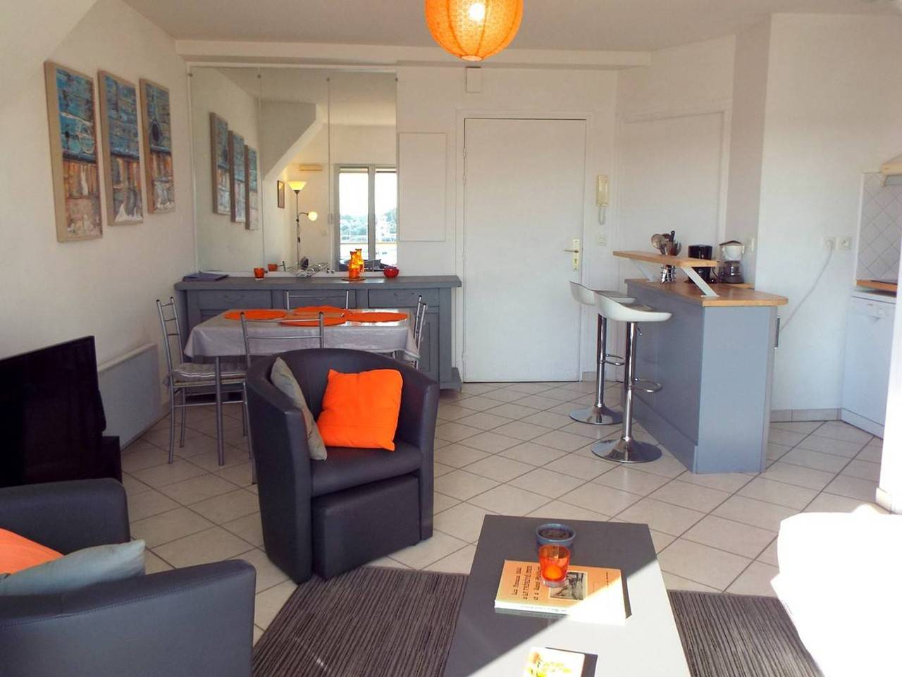 Apartamento entero, Apartamento de 2 piezas con parking en La Trinité-sur-Mer in La Trinité-sur-Mer, Côte des Mégalithes