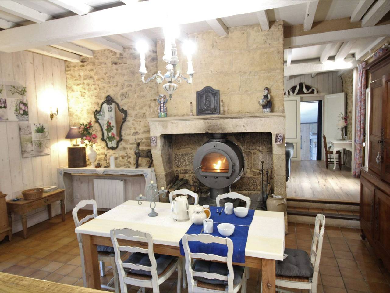 Haus mit Charme Komfort Ruhe Privatpool in Lanquais, Périgord Pourpre