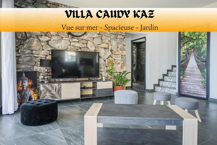 Villa pour 8 personnes, avec vue ainsi que terrasse et jardin à Sainte-Marie (Île de la Réunion)