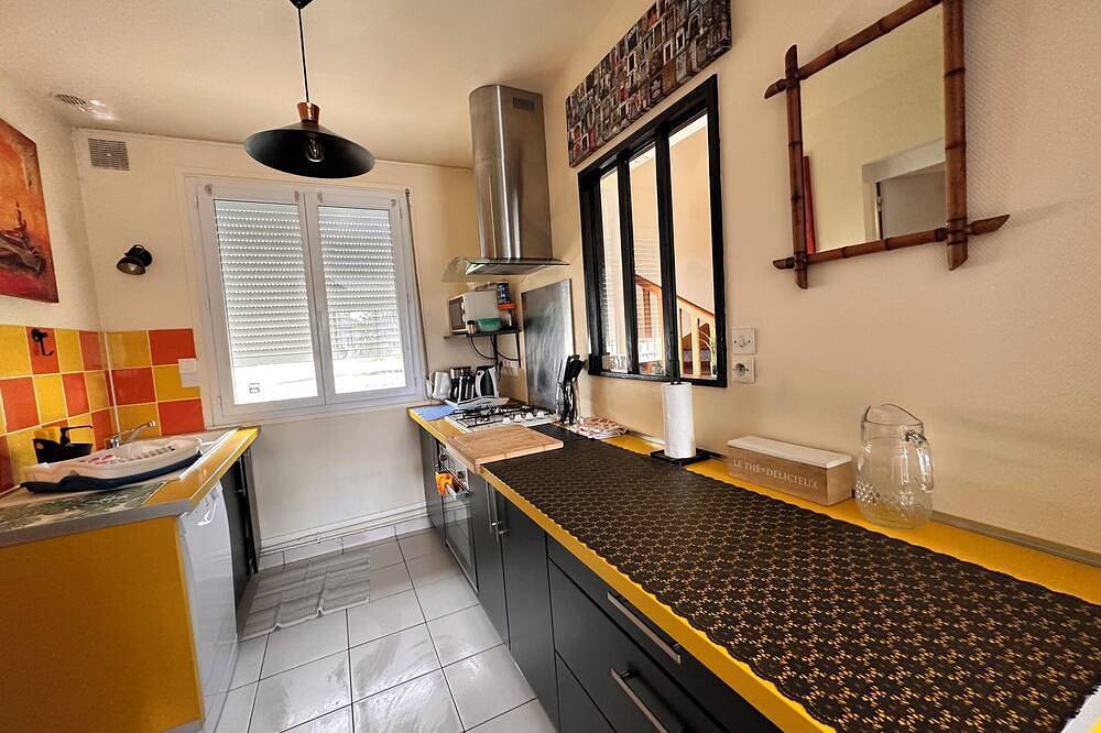 Delightful 2-bedroom house with Wifi in Ploubazlanec in Ploubazlanec, Côte de Goëlo