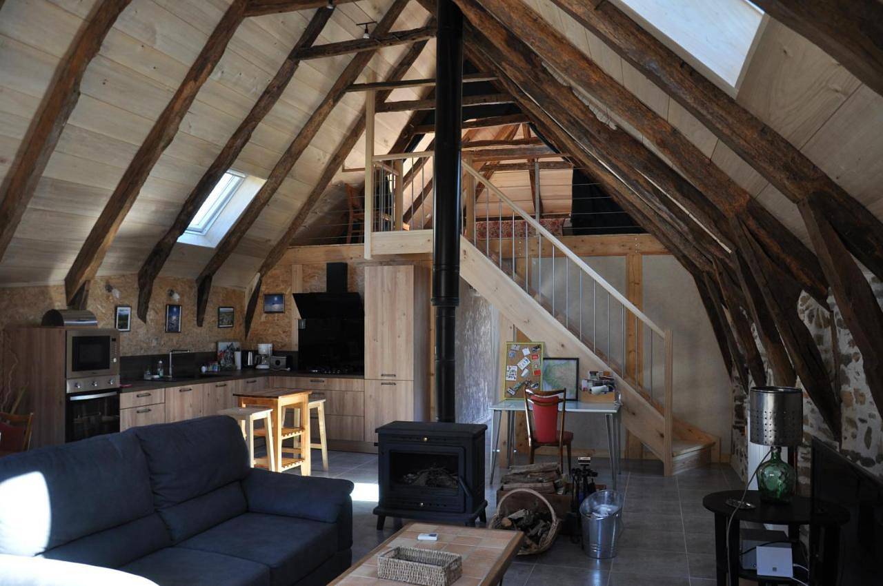 Gîte Le Couderc de Coubisou, grange rénovée in Coubisou, Parc naturel régional de l'Aubrac