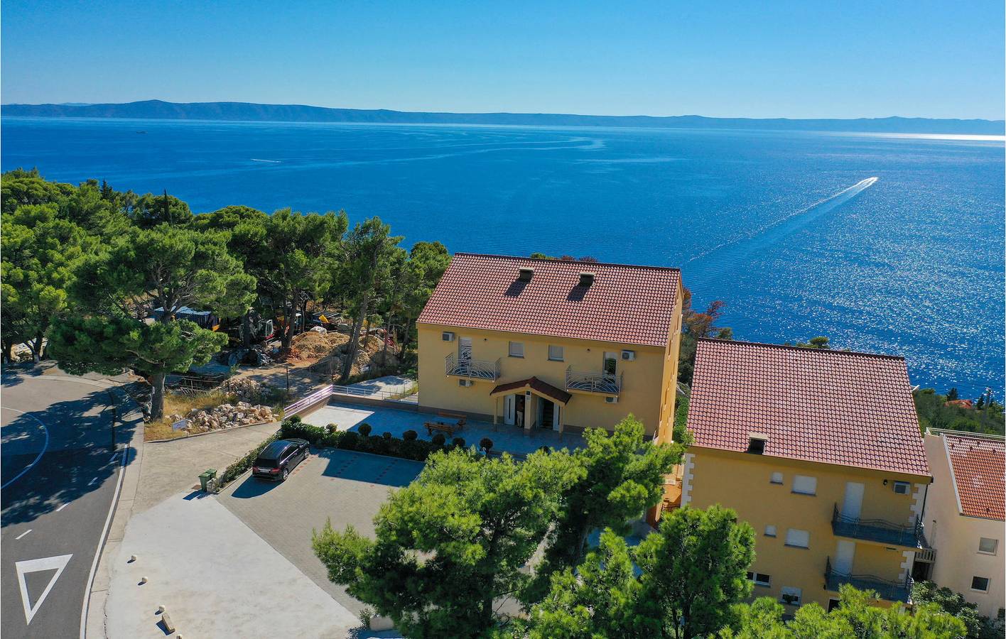 Ganze Ferienwohnung, Ferienwohnung für 2 Personen mit Terrasse in Krvavica, Makarska Riviera
