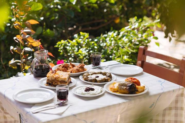 Ferienhaus für 2 Personen, mit Balkon und Ausblick in Preveli