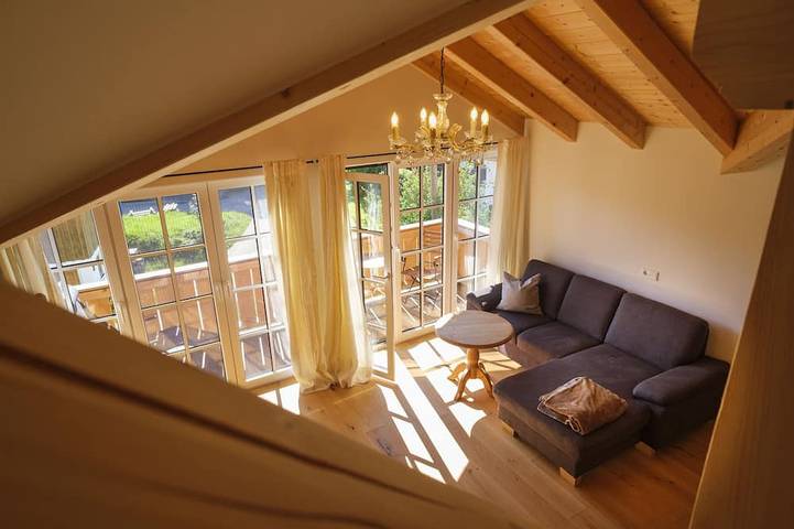 Bauernhof für 4 Personen, mit Balkon und Garten sowie Sauna