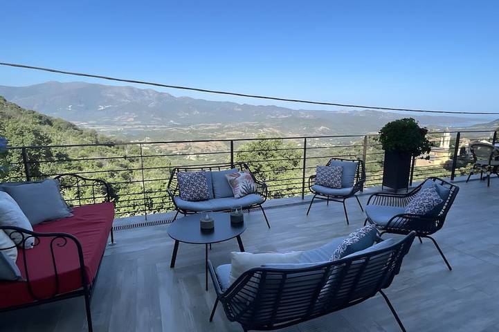 Chambre d’hôte pour 4 personnes, avec jardin à Poggio-d'Oletta