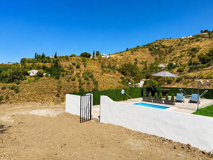 Cortijo Juan de Dios piscina privada en Competa in Cómpeta, Cordillera Penibética
