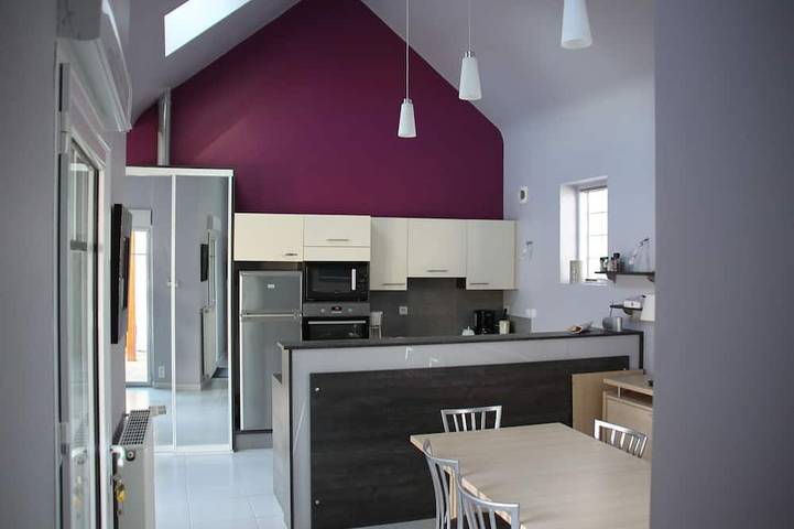 Location de vacances pour 6 personnes, avec terrasse dans Saint-Énogat