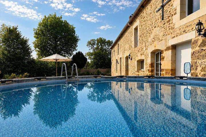 Maison de vacances pour 10 personnes, avec jardin