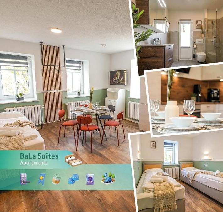 Apartmenthotel für 2 Personen, mit Terrasse und Garten in Bad Lausick