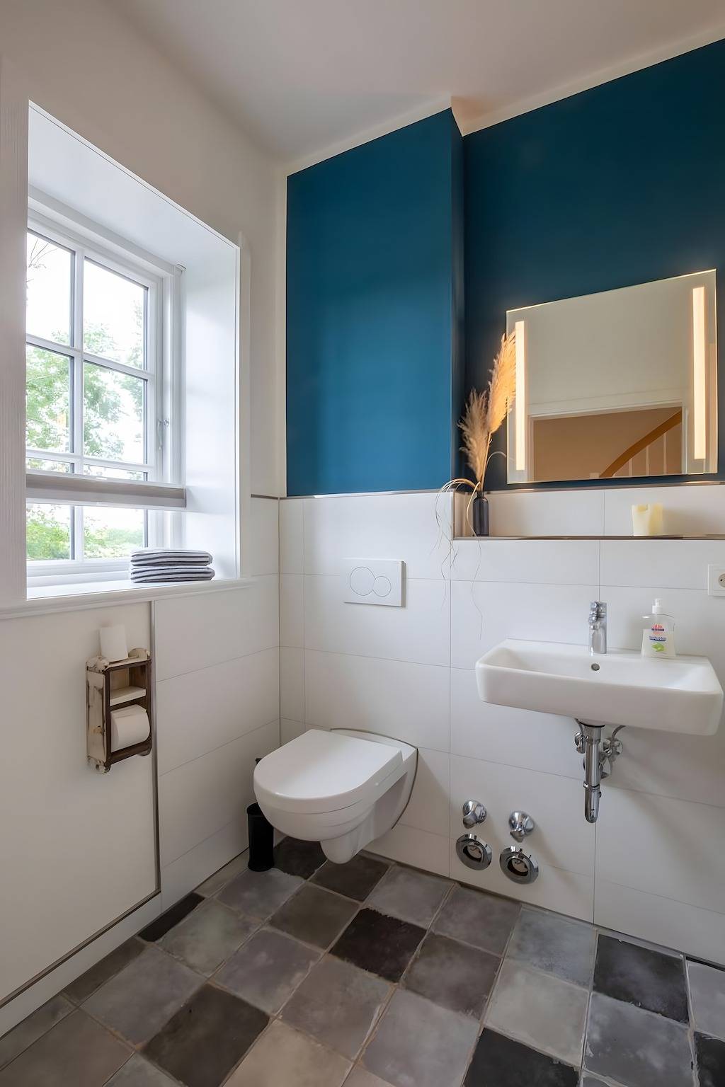 Ganze Wohnung, Ferienwohnung Papa Sluuth mit Gemeinschaftsterrasse, Garten & Wlan in Pellworm, Nordfriesland