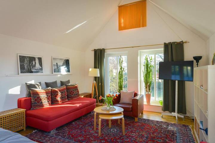 Ferienwohnung für 4 Personen, mit Balkon und Terrasse sowie Garten und Ausblick in Halle (Westfalen) - 3