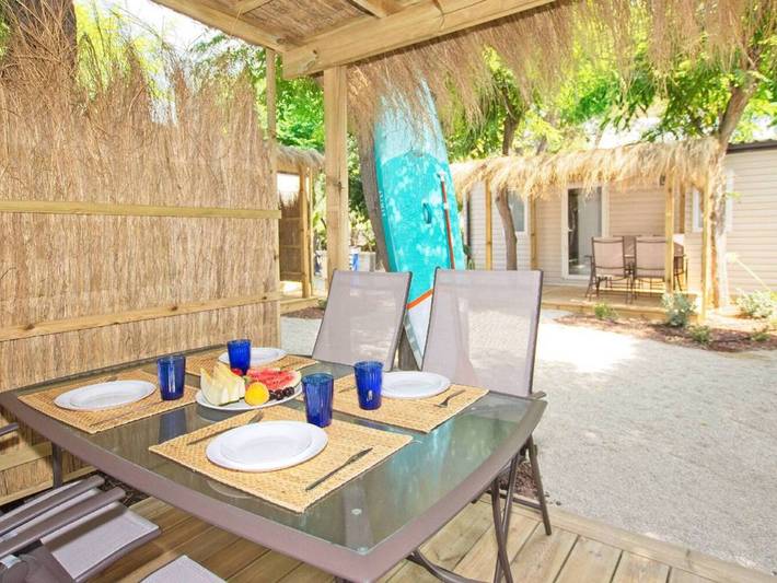 Mobilheim, Haustiere erlaubt - 4 Pers. in Platja del Marjal (Terres de l'Ebre), Alcanar