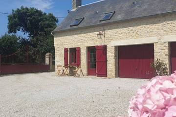Chambre d’hôte pour 6 personnes à Englesqueville-la-Percée