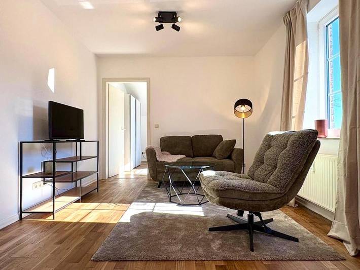 Ferienwohnung für 2 Personen, mit Terrasse und Garten
