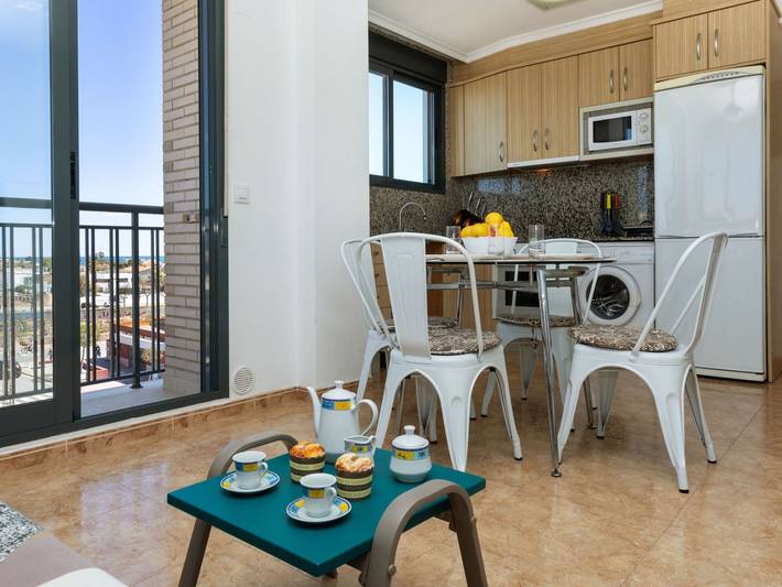 Ferienwohnung für 4 Personen, mit Balkon - 1