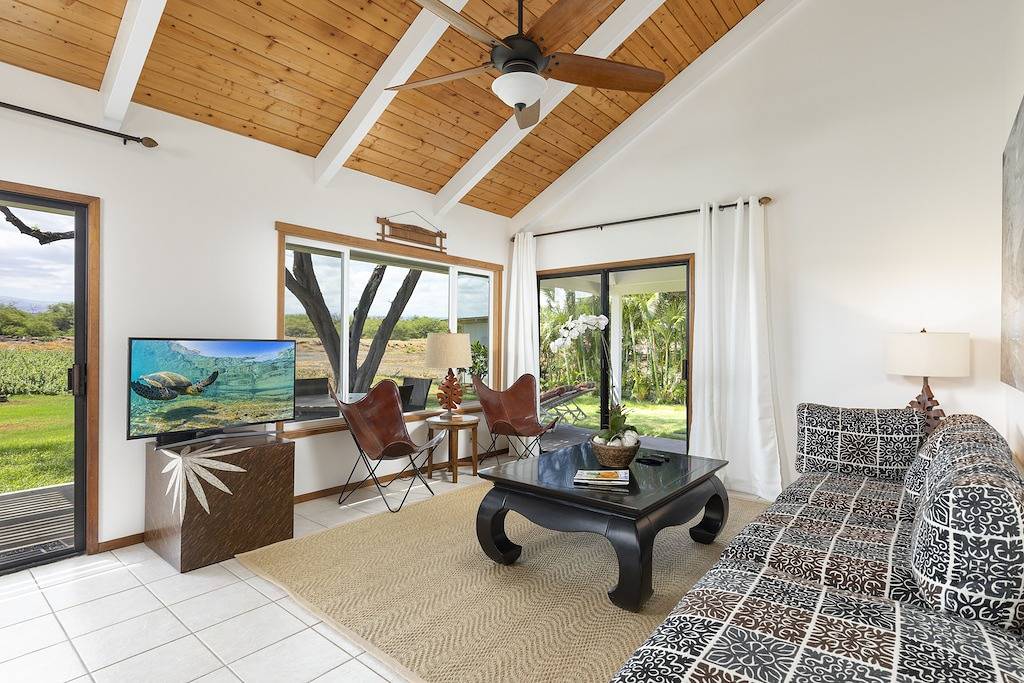 ʻohana Hale in Puako! Atemberaubende Aussicht auf Mauna Kea, nur wenige Schritte vom Strand entfernt, privat. in Puako, Kohala