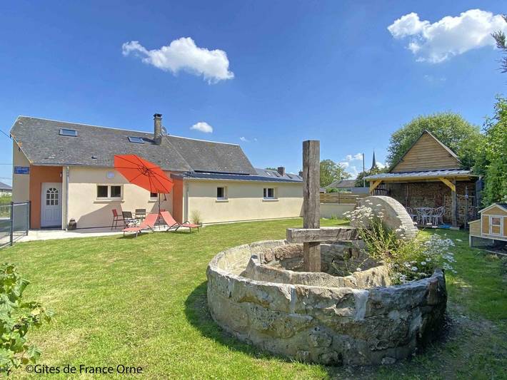 Gîte pour 4 personnes, avec Terrasse et Jardin