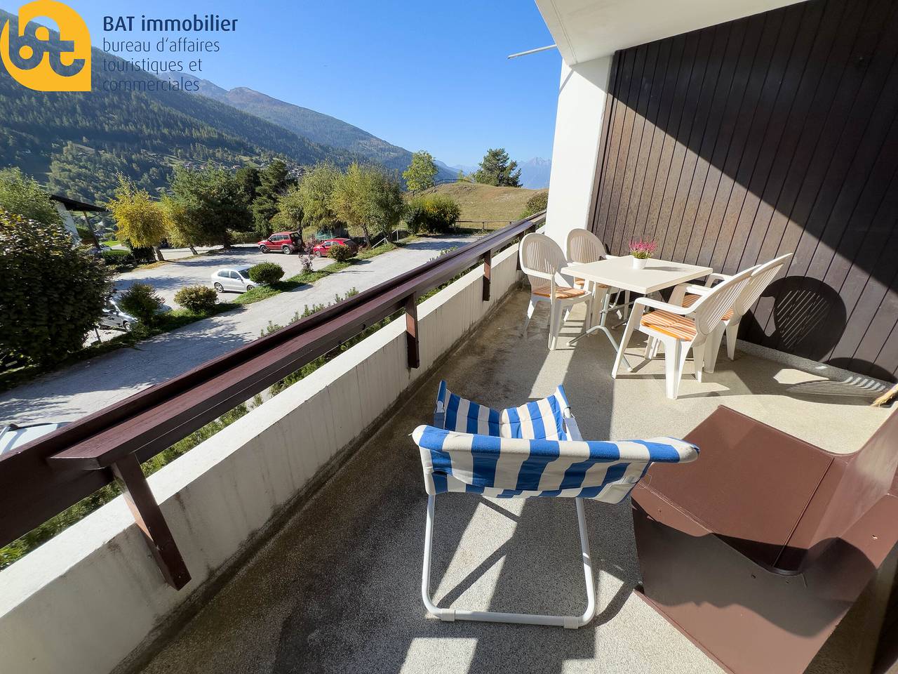 Apartamento entero, Roches-Hombes n° 163 (07), flat on the Mont with south-facing balcony in Chalais (Suiza), Alpes del Valais