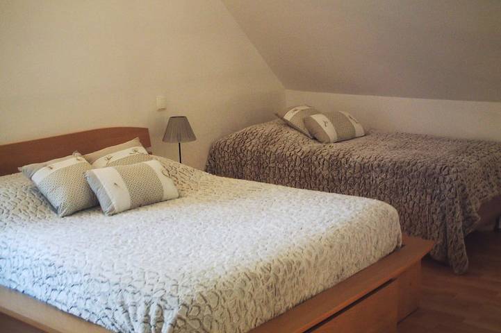 Cottage 3 Personen mit ganzjährig beheiztem Innenpool bei 28 ° in Cartigny-l'Épinay, Bayeux und Umgebung