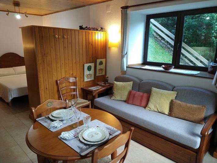 Apartamento de vacaciones para 3 personas, con jardín además de terraza y vistas - 1